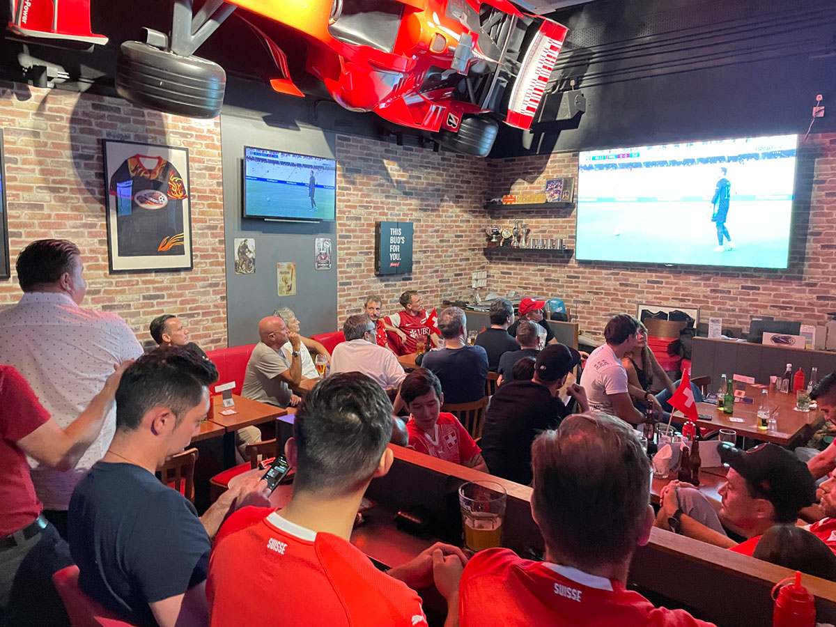 12 June 2021 EURO 2020 – Switzerland vs. Wales watch party